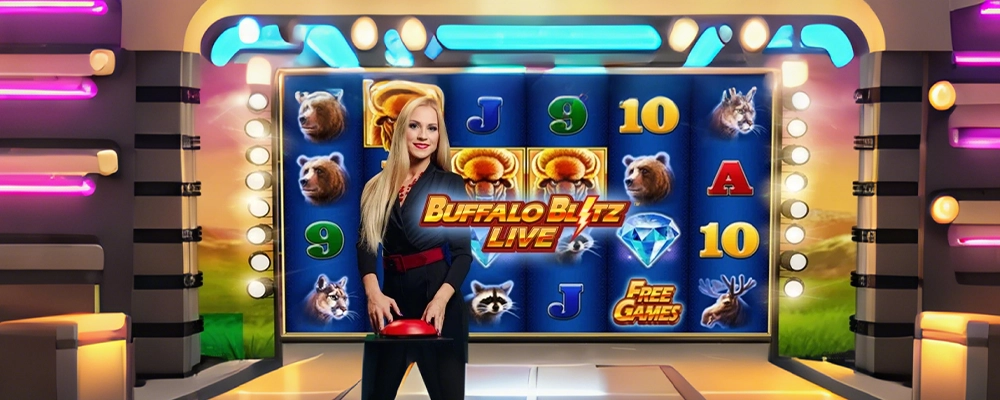 bet 1 real Caça-níqueis Buffalo Blitz ao Vivo